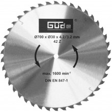 GÜDE HM 700/30/42Z/N Brzeszczot 1859